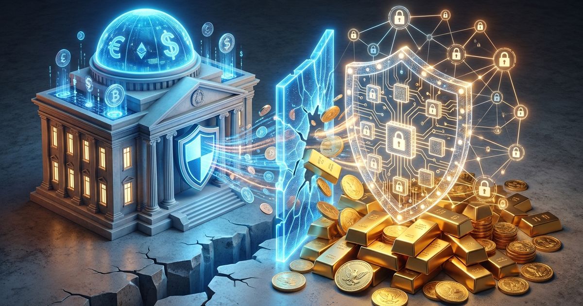 Central banks face retail rebellion as digital currency pilots trigger a physical gold and privacy network surge - Blog - Etherbit.in