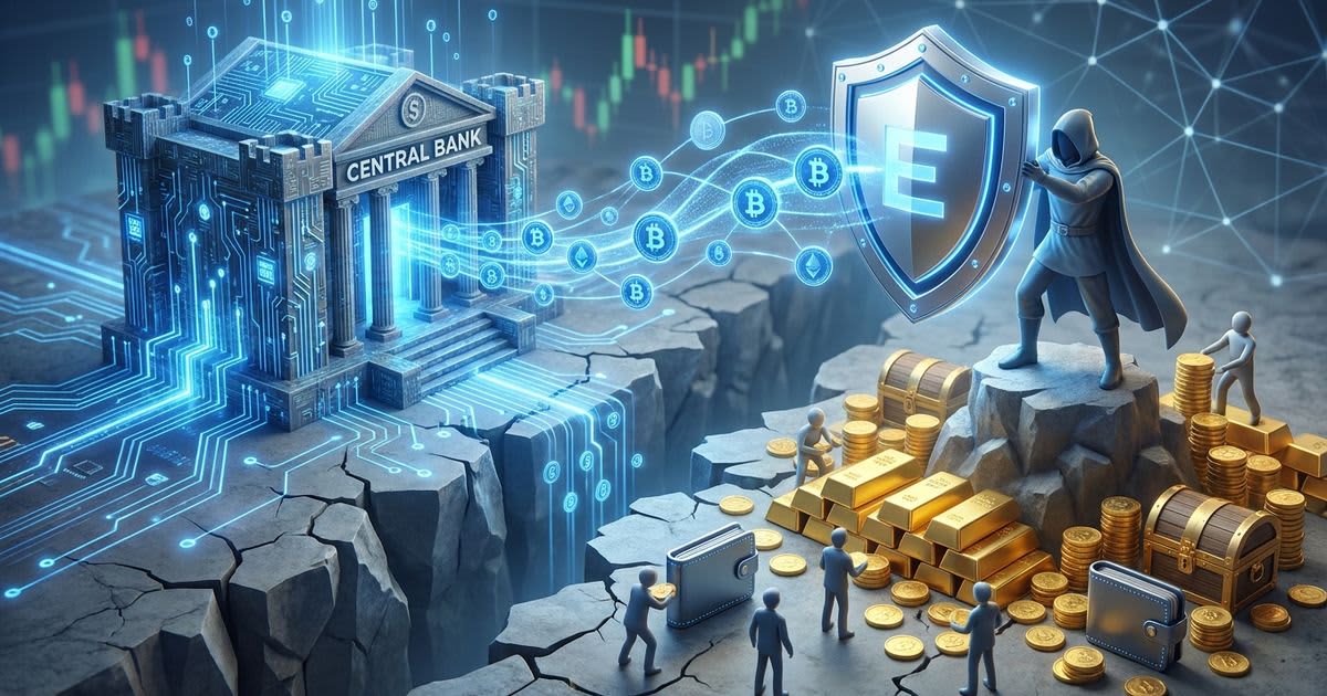 Central banks push digital currencies as retail investors hoard physical gold