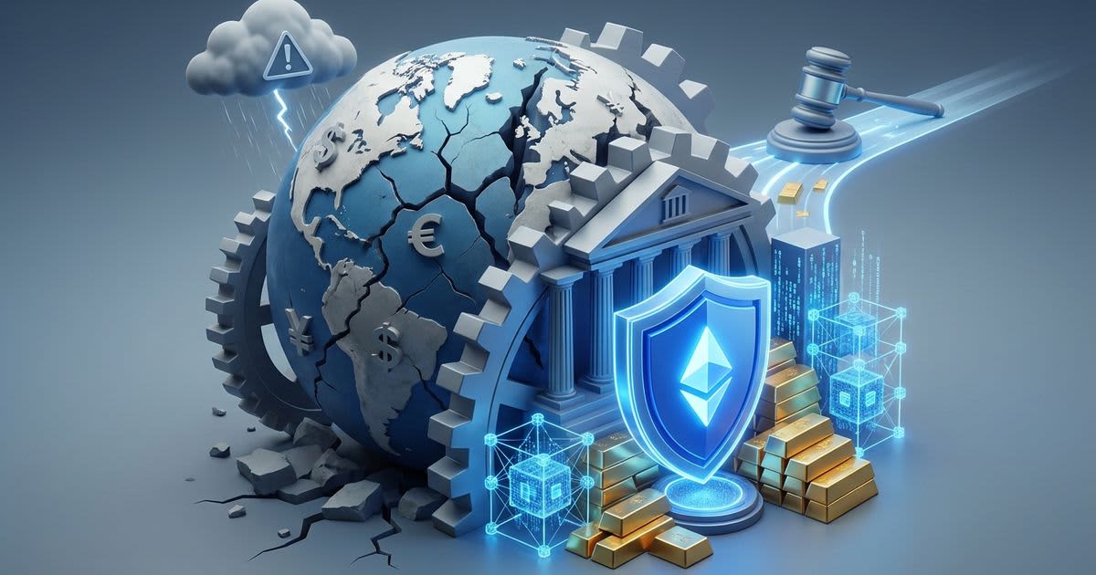 Institutions hoard digital commodities and hard metals as sovereign debt fractures global markets
