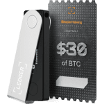 Ledger Nano X - Onyx Black - Bitcoin Halving Offer