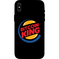 Bitcoin King iPhone XS Max Case - Black