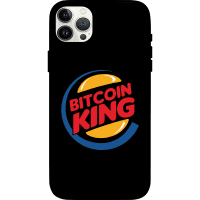 Bitcoin King iPhone 13 Pro Case - Black