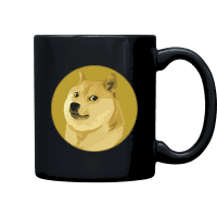 Dogecoin Mug - Black