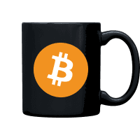 Bitcoin Mug - Black