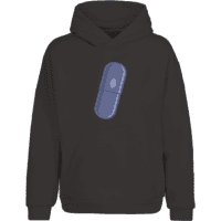 Ethereum Blue Pill Hoodie - Black / S