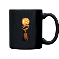 Join The Bitcoin Fist Mug - Black