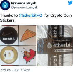 @praveena_nayak reviews Etherbit.in