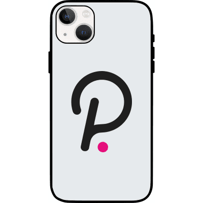 Polkadot iPhone 13 mini Case - White