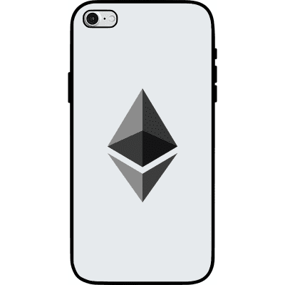 Ethereum iPhone SE (2020) Case - White