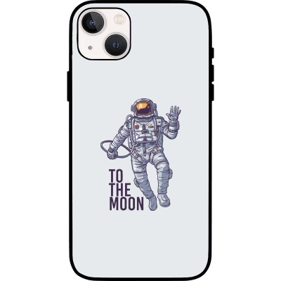 Bitcoin To The Moon iPhone 13 Case - White