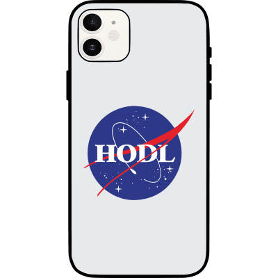 Hodl Nasa iPhone 12 mini Case - White