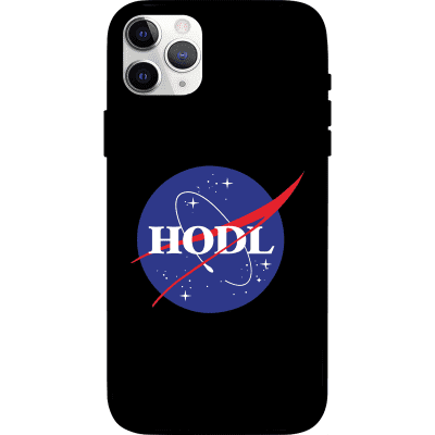 Hodl Nasa iPhone 11 Pro Case - Black