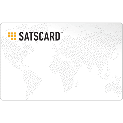 SatsCard - First Edition