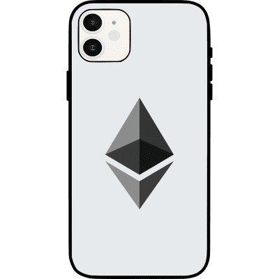 Ethereum iPhone 12 mini Case - White