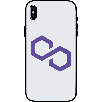 Polygon iPhone X Case - White