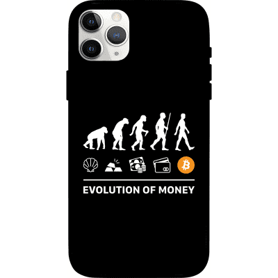 Evolution of Money iPhone 11 Pro Case - Black