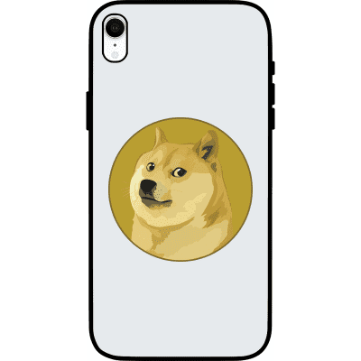 Dogecoin iPhone XR Case - White