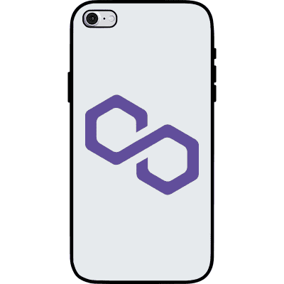 Polygon iPhone SE (2020) Case - White