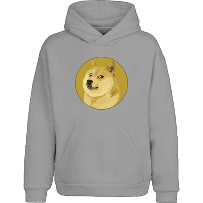 Dogecoin Hoodie - Grey / M