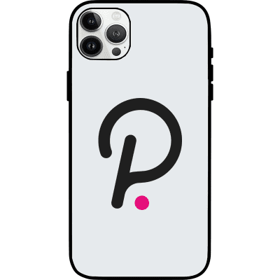 Polkadot iPhone 13 Pro Case - White