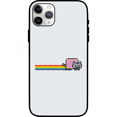 Nyan Cat iPhone 11 Pro Case - White