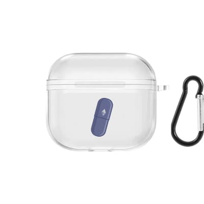 Ethereum Blue Pill AirPods (3rd generation) Case - Transparent