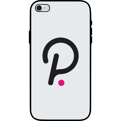 Polkadot iPhone SE (2020) Case - White