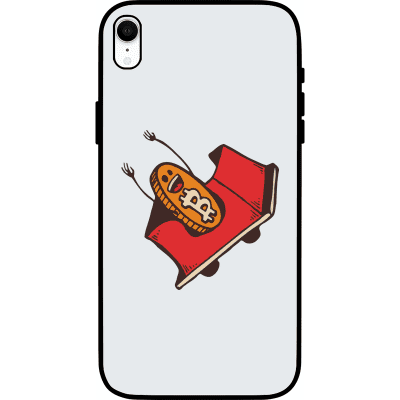 Bitcoin Roller Coaster iPhone XR Case - White