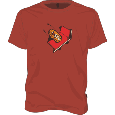 Bitcoin Roller Coaster T-shirt - Red / XXL