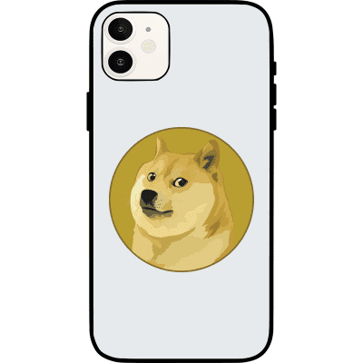 Dogecoin iPhone 12 mini Case - White