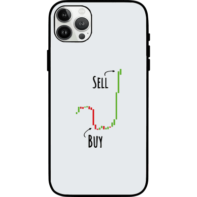 Buy Low Sell High iPhone 13 Pro Case - White