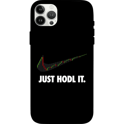 Just Hodl It iPhone 13 Pro Case - Black