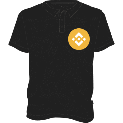 Binance Coin Polo T-shirt - Black / M