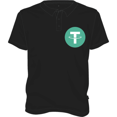 Tether Polo T-shirt - Black / S