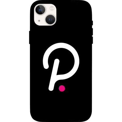 Polkadot iPhone 13 Case - Black