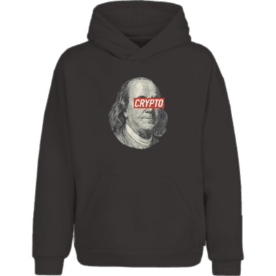 Benjamin Franklin Crypto Hoodie - Black / L