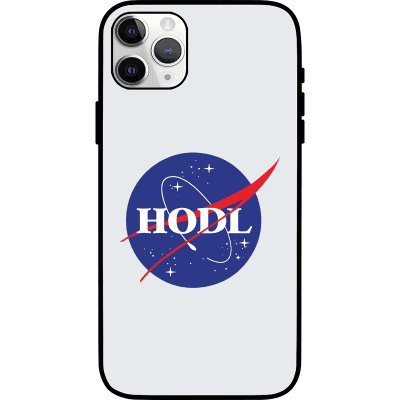 Hodl Nasa iPhone 11 Pro Max Case - White