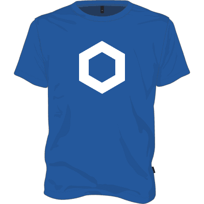 Chainlink T-shirt - Royal Blue / XXL