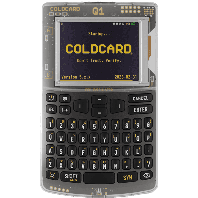 Coldcard Q1