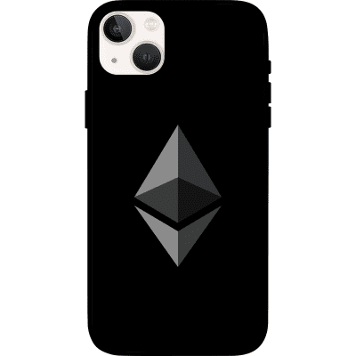 Ethereum iPhone 13 mini Case - Black