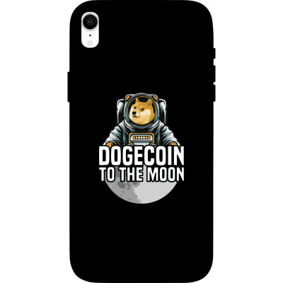 Dogecoin To The Moon iPhone XR Case - Black