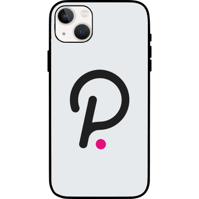 Polkadot iPhone 13 Case - White