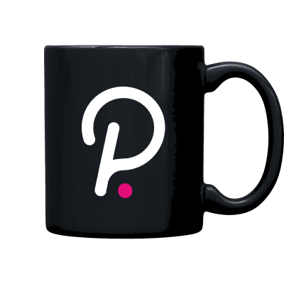 Polkadot Mug - Black