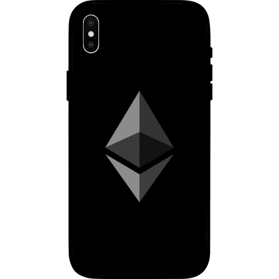 Ethereum iPhone XS Max Case - Black