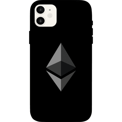 Ethereum iPhone 12 mini Case - Black