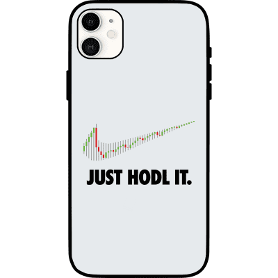 Just Hodl It iPhone 11 Case - White