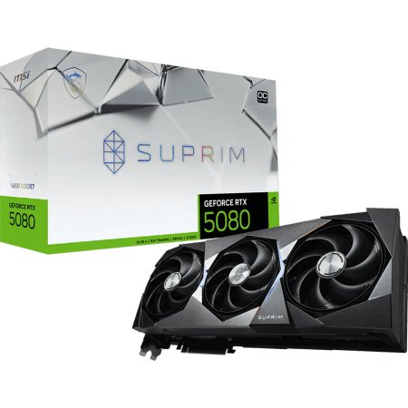 MSI Suprim GeForce RTX 5080 - 16 GB