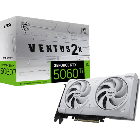 MSI Ventus 2x Plus GeForce - 8 GB - Overclocked (White)
