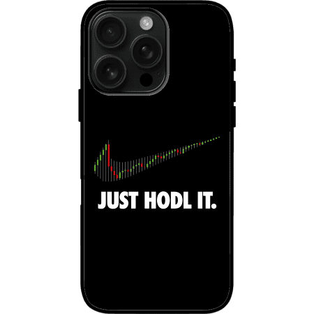 Just Hodl It iPhone 16 Pro Max Case - Black