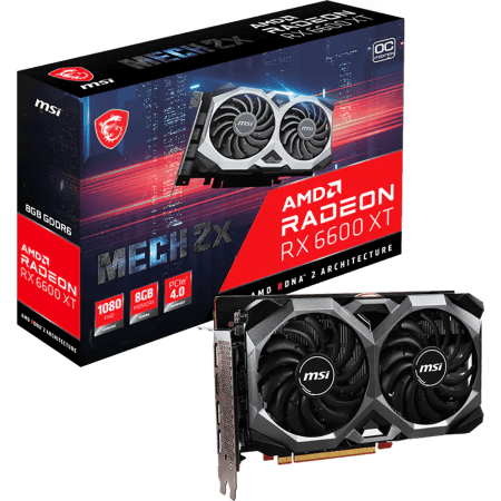 MSI Mech 2x Radeon RX 6600 XT - 8 GB